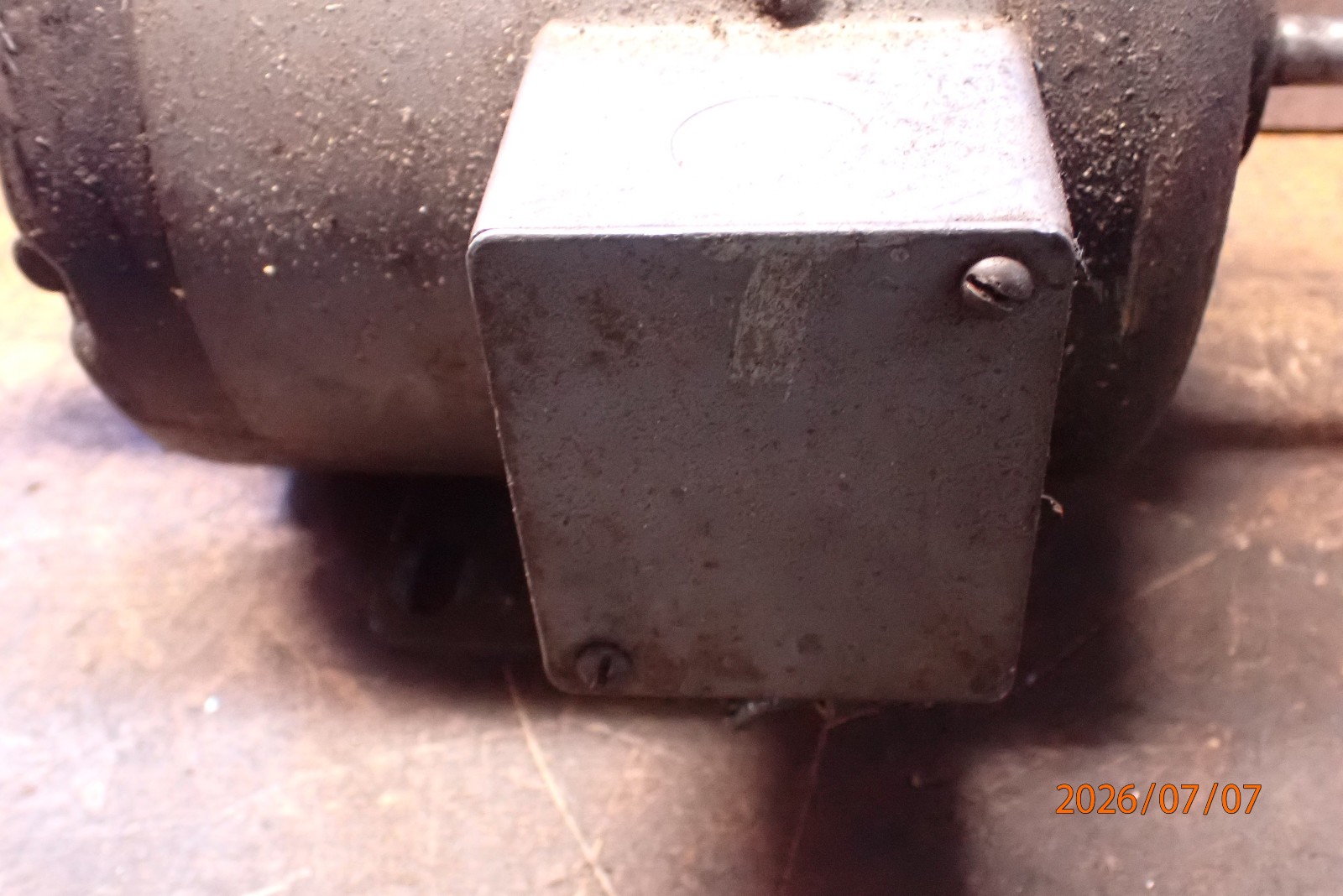 OLDER DELTA ROCKWELL 66-320 1/2″ DUAL SHAFT 3 PHASE ELECTRIC MACHINE MOTOR 56Y
