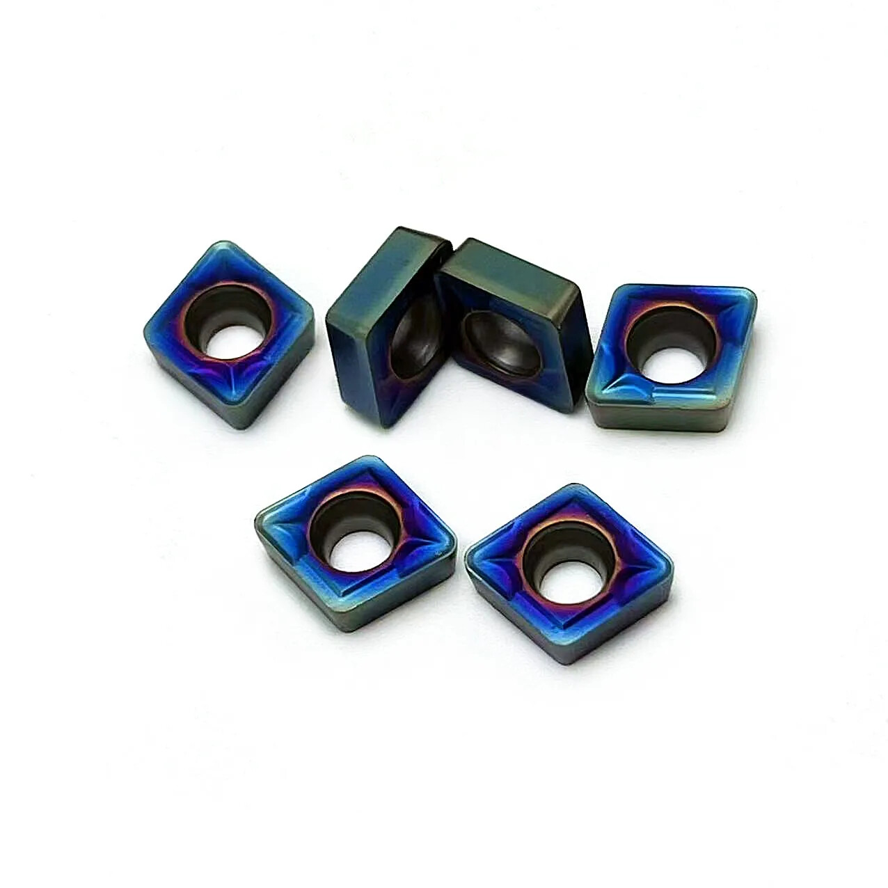 Nano blue CCMT060204 Carbide insert Internal Turning Tool Metal lathe cutting