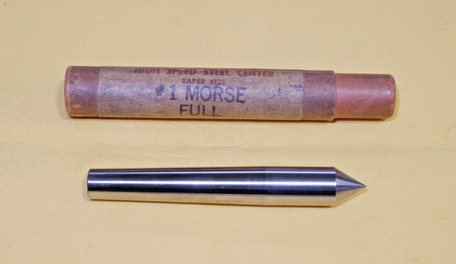 Ready Tool Co, HSS Dead Center, No. 1 Taper Shank – USA – FreeShip