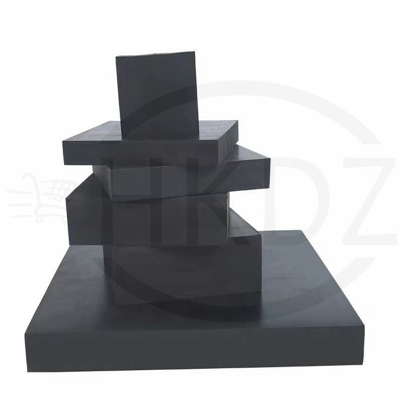 Black Rubber Sheet Block Industrial Rubber Mats Width 50 -300mm Thickess 2-100mm