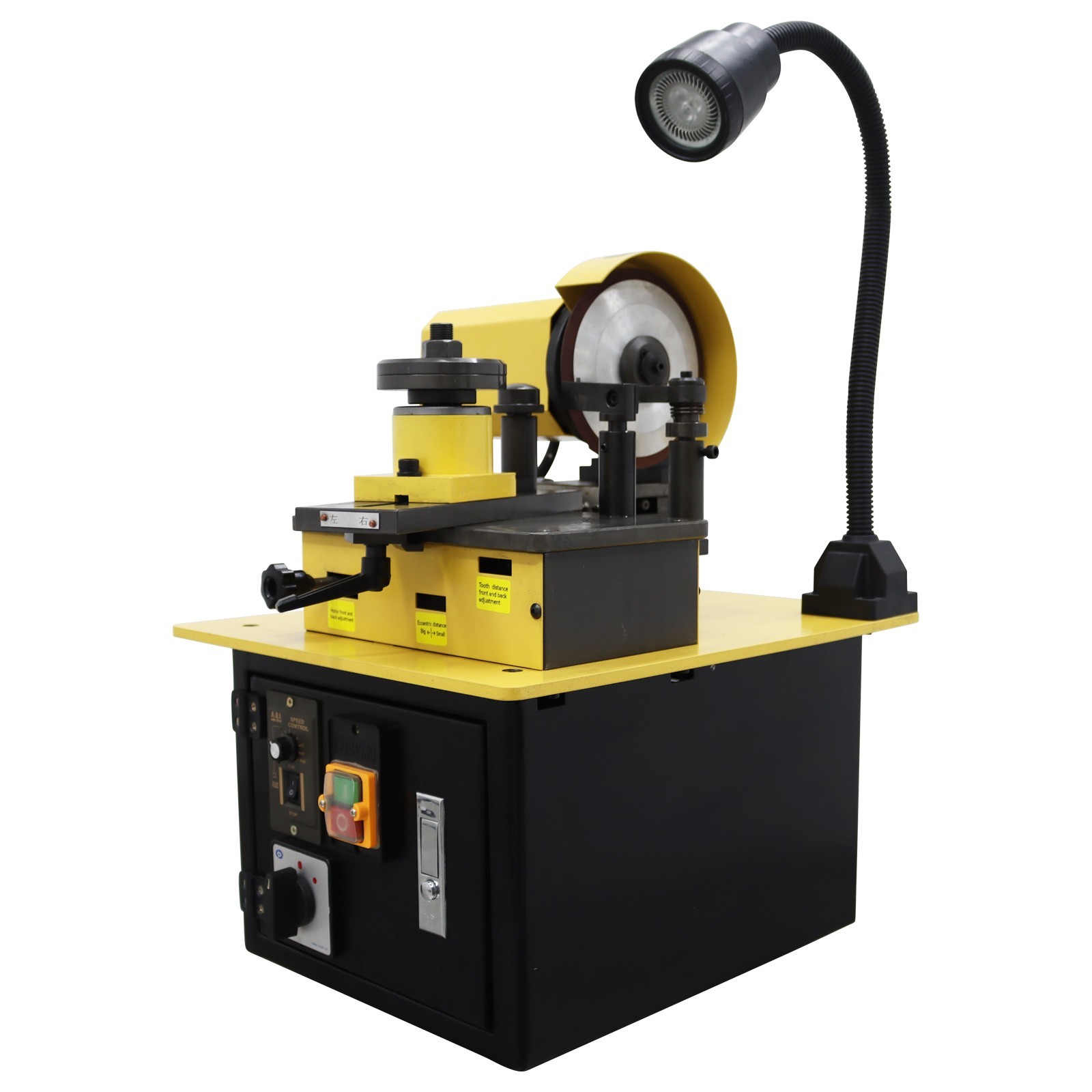 Ф2.4-13.8in Welding Saw Blade Grinder Speed Adjust Sawtooth Sharpening Tool 220V