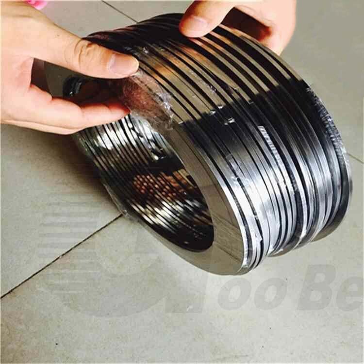 A2 304 Stainless Steel Flat Bar Metal Strip Foil Band Roll Sheet 0.1mm-1mm Thick