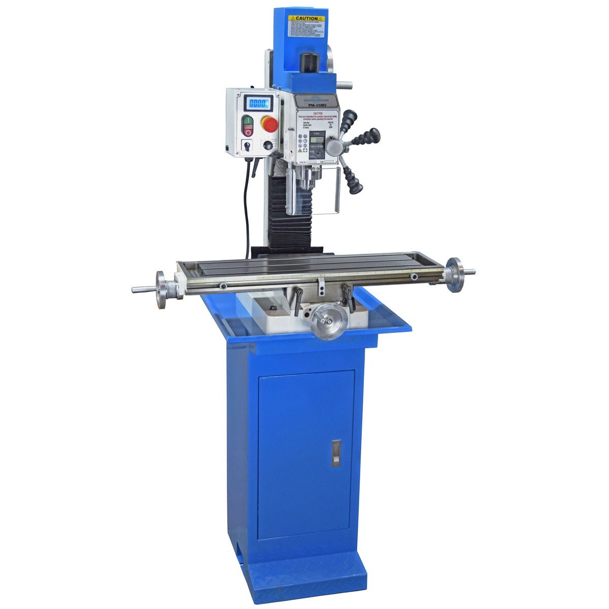 PM-25MV Precision Benchtop Milling Machine, stand Included! – A step above!