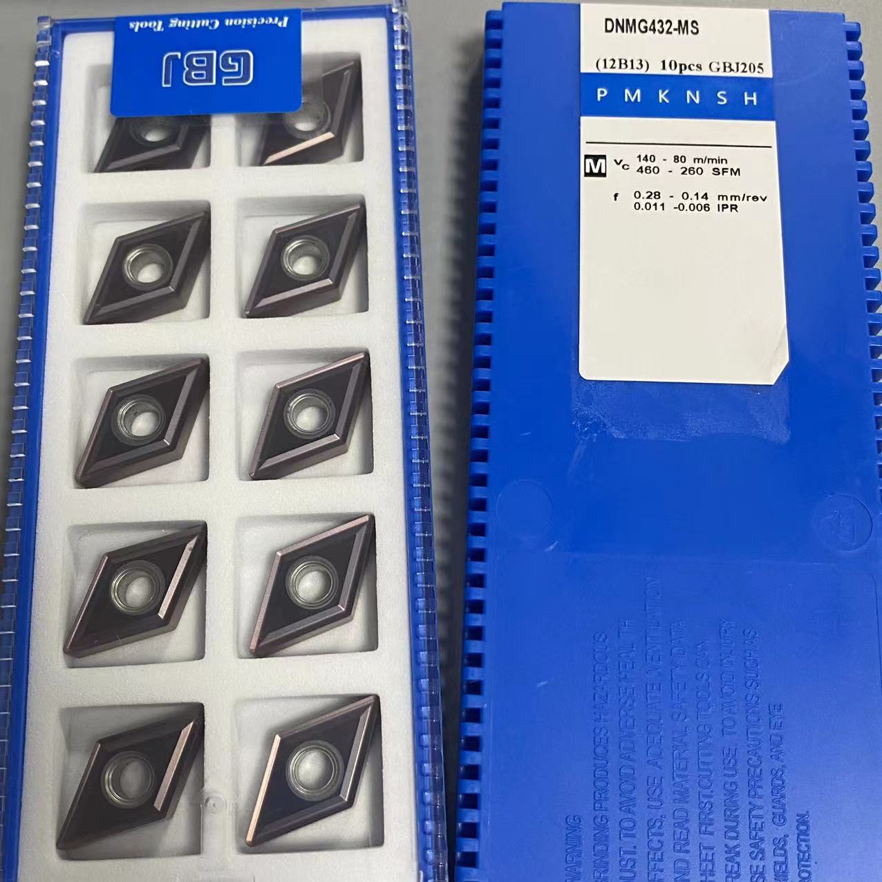 GBJ-205 DNMG150404-MS DNMG150408-MS Stainless steel Turning insert High quality