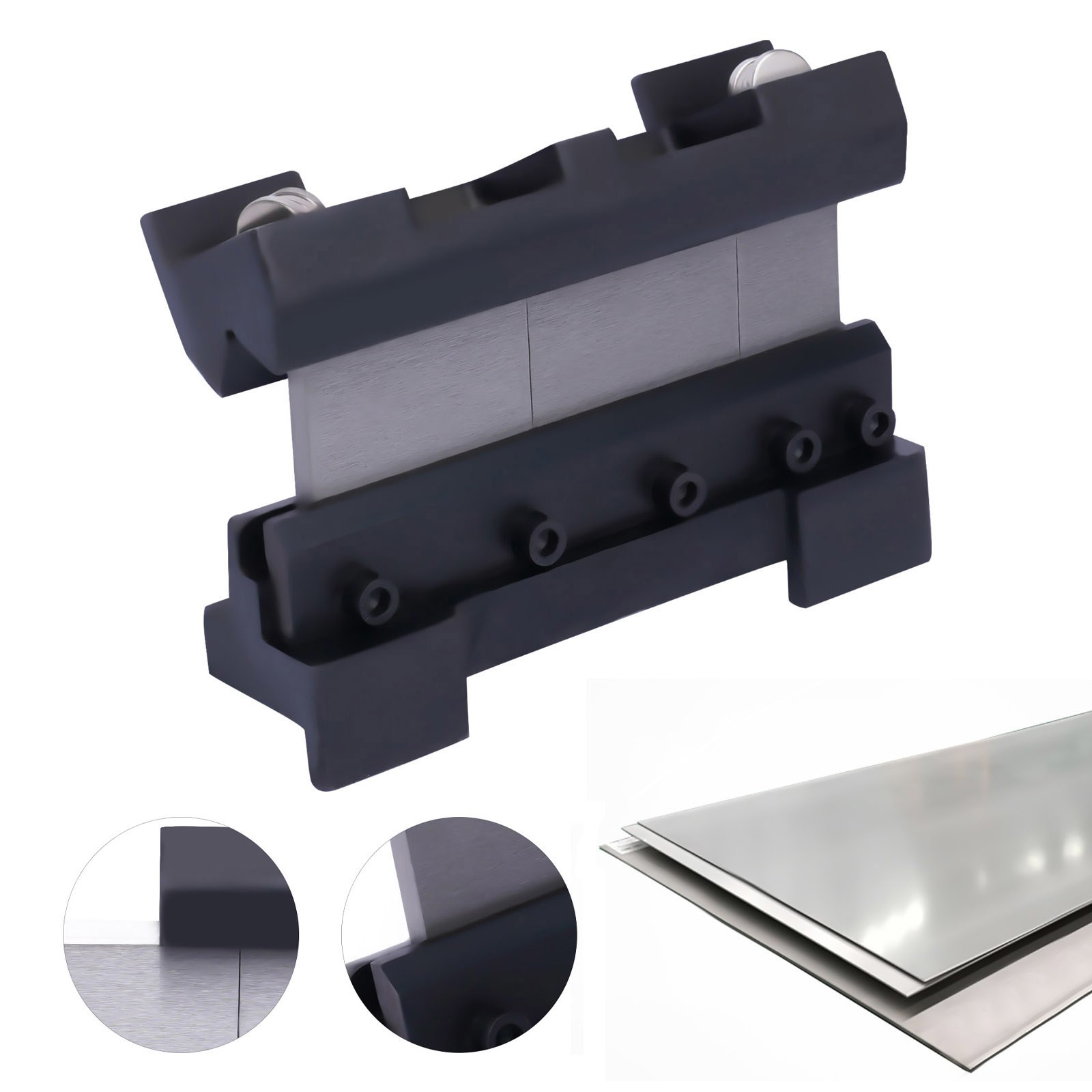 Metal Bender Attachment 6″ Vise Mount Press Brake 0-90° Metal Sheet Bending
