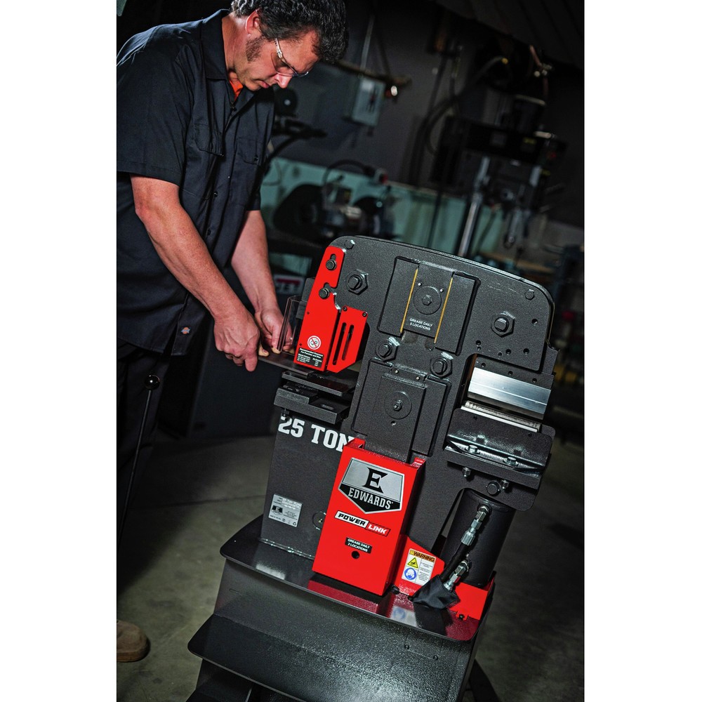 Edwards HAT2500 Dual Station 25 Ton Hydraulic Tool w/ Powerlink New