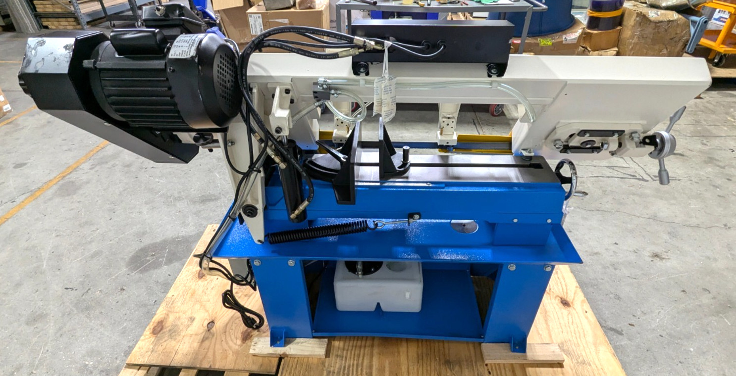 RONG FU 5 x 16" Horizontal Bandsaw Variable-Speed 110V 1.5HP Never Used!