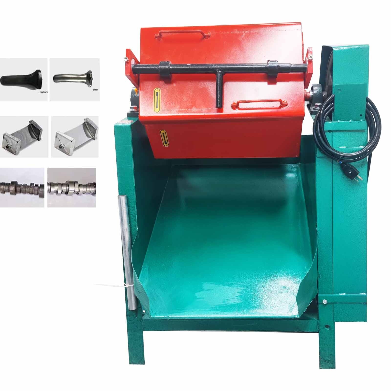 15.8gal Roller Polishing Deburring Machine Raw Edge Removal Machine 45 RPM 110V