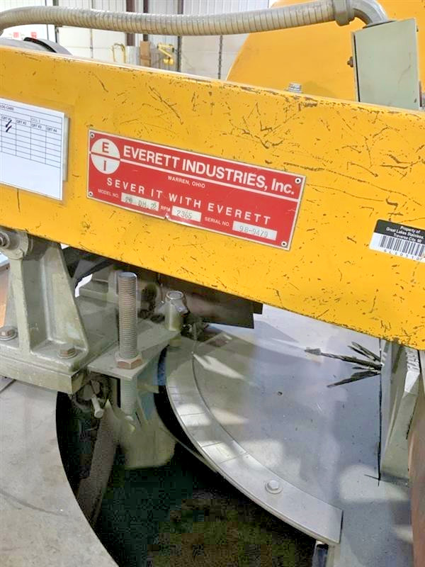 Everett 22″ Dry Double Miter Abrasive Chop Saw – Make Offer!