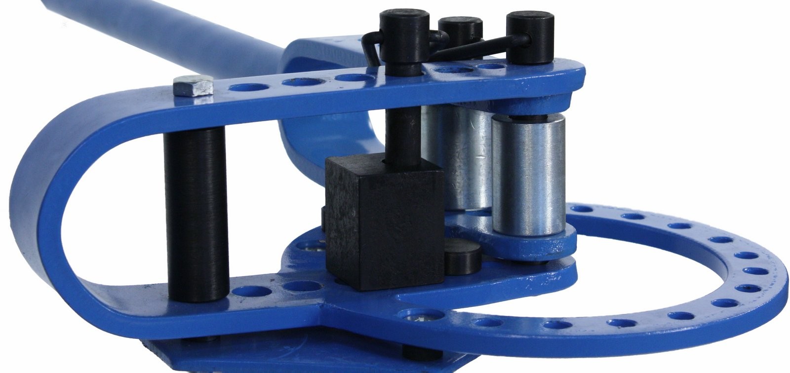 Erie Tools® Pedestal Floor Compact Bender Metal Fabrication Tube Pipe Rod 7 Dies