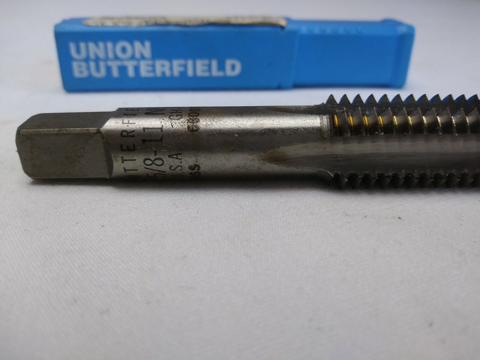 New Hand Tap Union Butterfield 1010121 5/8-11NC H3 4F P BL 1500A