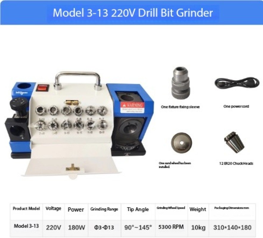 Drill Bit Grinder Twist Drill Tungsten Steel Sharpener Grinding Wheel