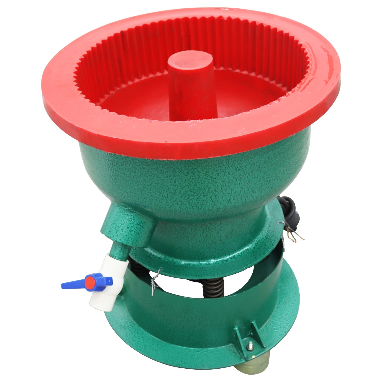 220V 40L Vibration Grinding Deburring Polishing Machine Rust Removal Tool 550W