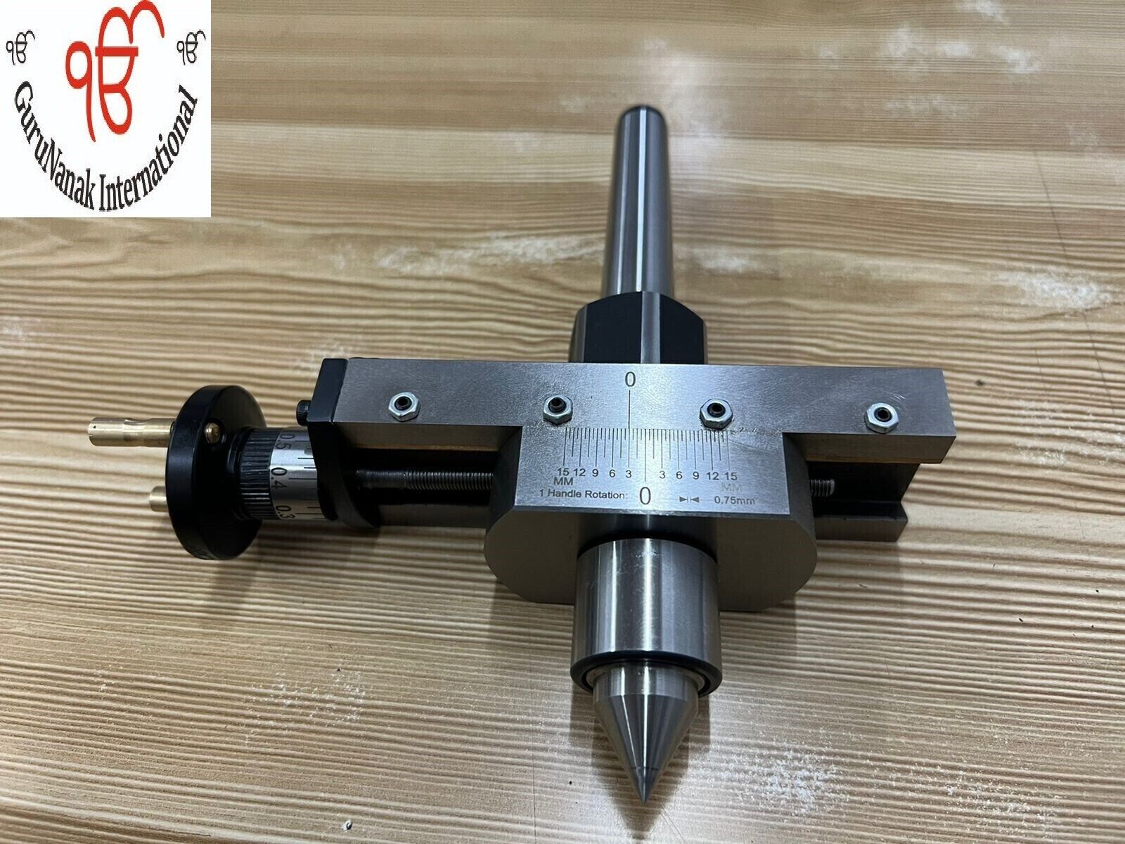NEW Lathe Taper Turning Attachment MT3 Shank w/ Revolving Live Center Tool Kit