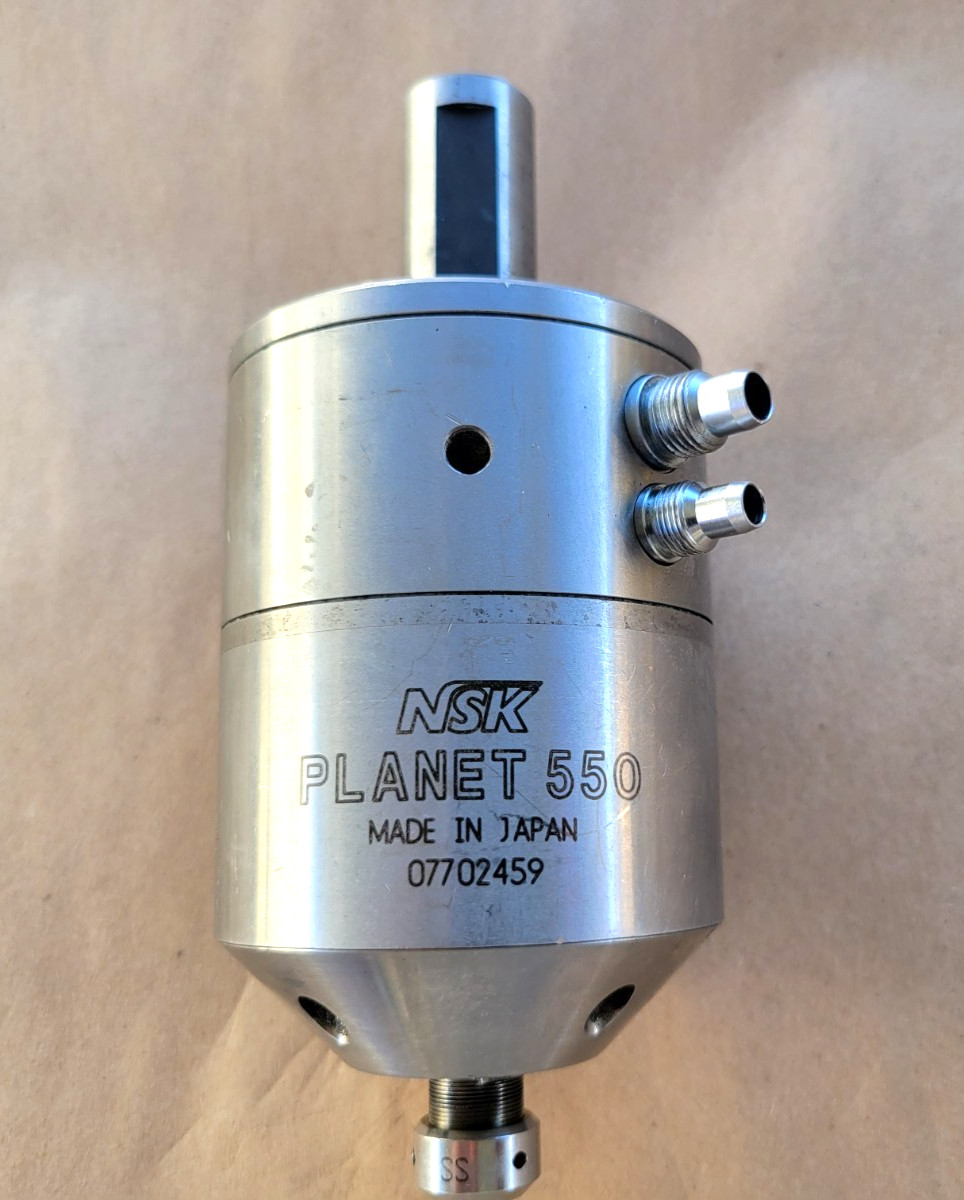 NSK PLANET 550 HIGH SPEED JIG GRINDER AIR SPINDLE 65K RPM W/3/4″-SHANK