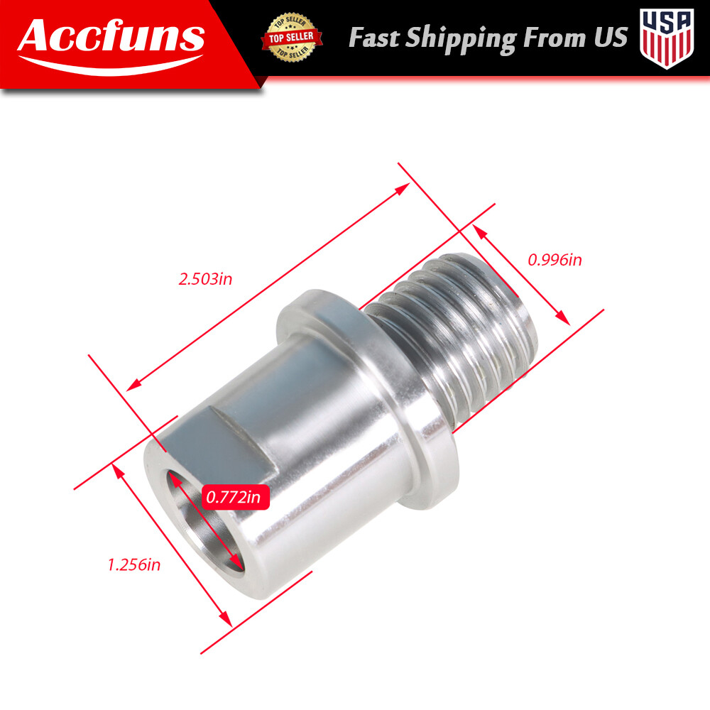 3/4 “x 10tpi to 1” x 8tpi Woodworking Lathe Headstock Spindle Adapter NEW