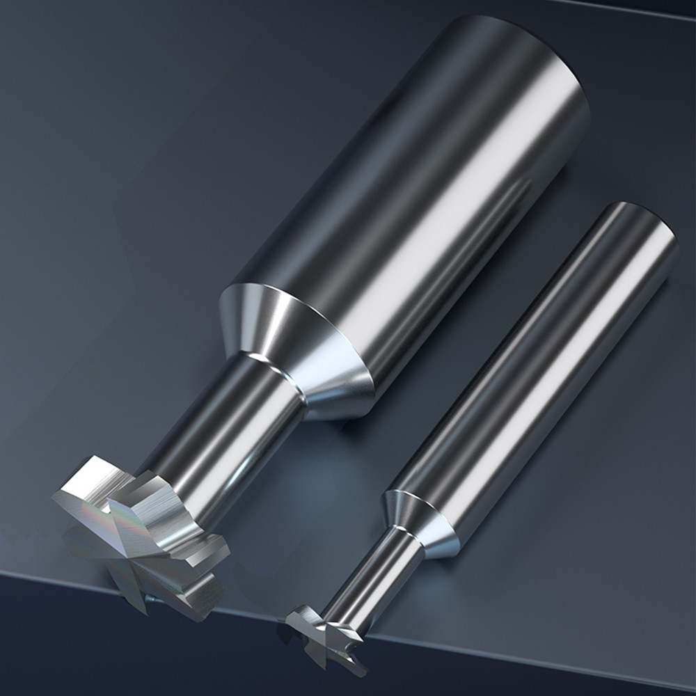 3mm – 16mm Solid Carbide T Slot Milling Cutter Tool Bit for Aluminium Copper CNC