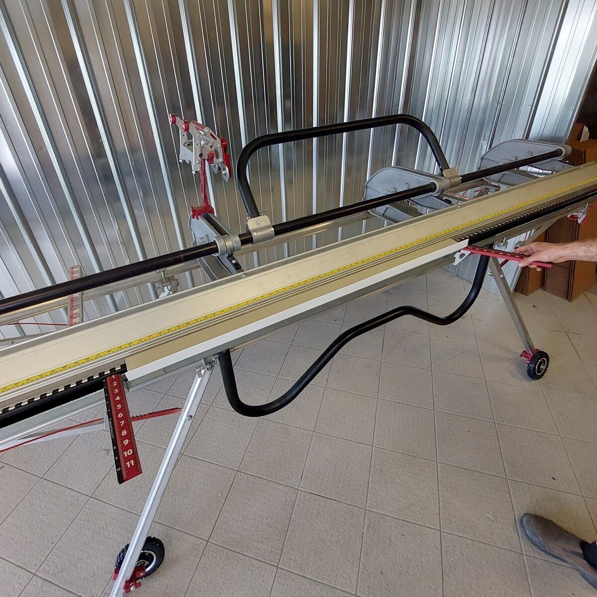 Just-Bend Measuring Tool — For Tapco or Van-Mark Siding Brakes