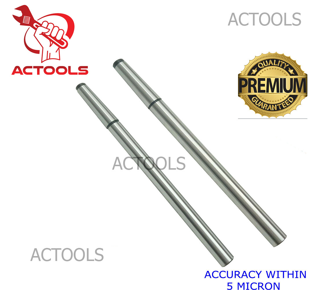 NewLathe Mandrel Alignment Test Bar Set MT2 And MT3 EN31 Alloy 283 335mm 2MT 3MT