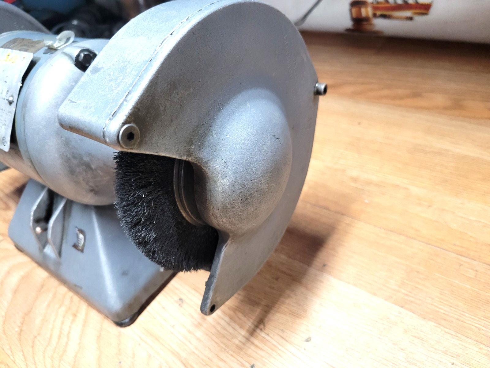 BALDOR # 612 6″ GRINDER / BUFFER 115V 3600 RPM