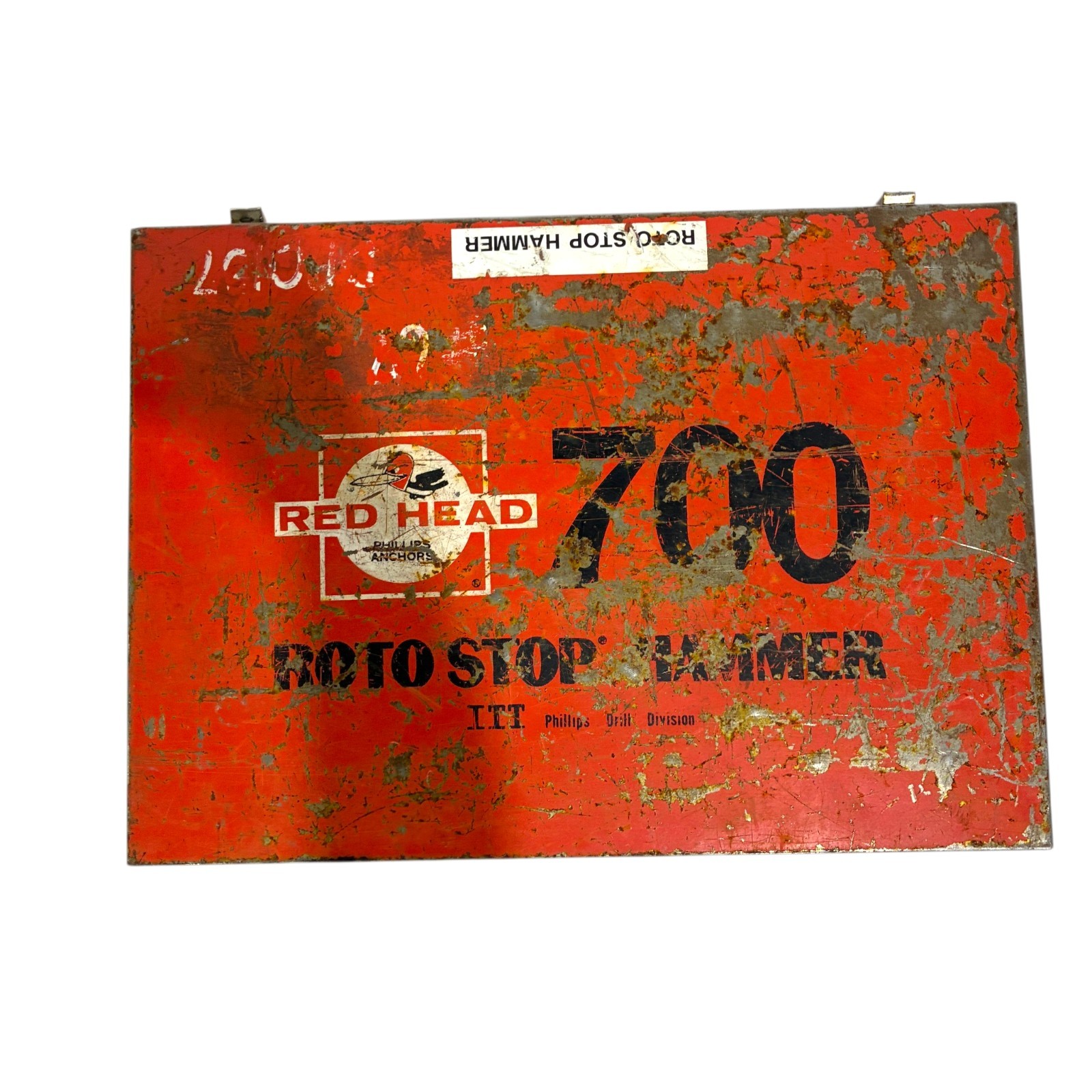 Red Head Model 700 Roto Stop Hammer Kit w/ Metal Case Bits Adapters Anchors