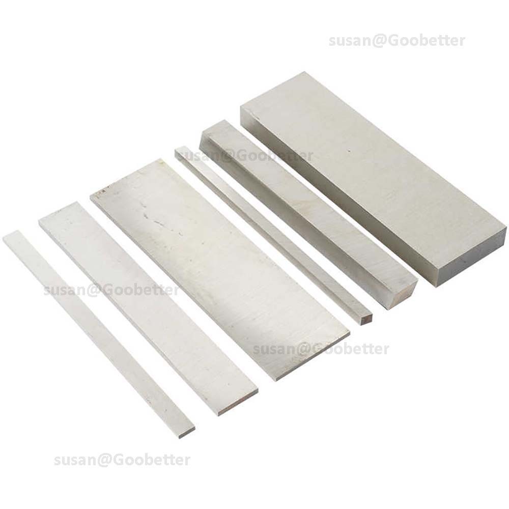 HSS Steel Flat Bar Various Sizes 1mm x 8mm to 60mmx100mm, 300mm Length HRC 60-62