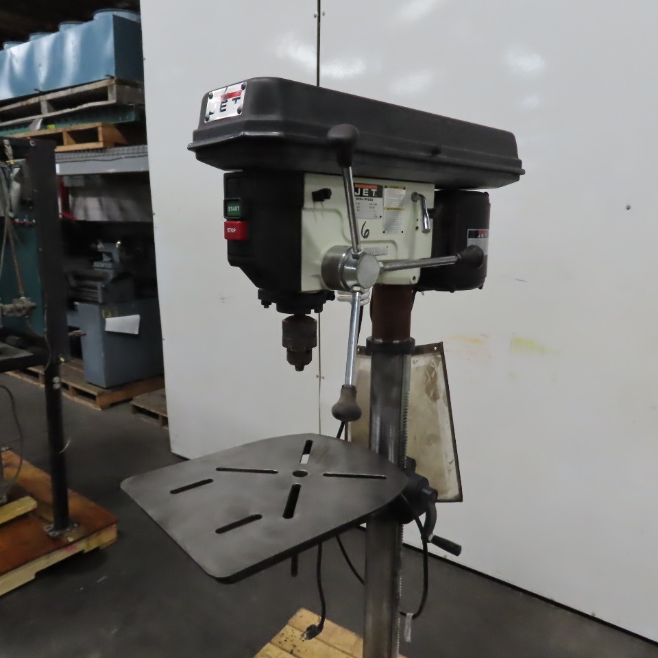 JET JDP-15MF 3/4HP 15′ Floor Drill Press 115/230V 1Ph 1720RPM