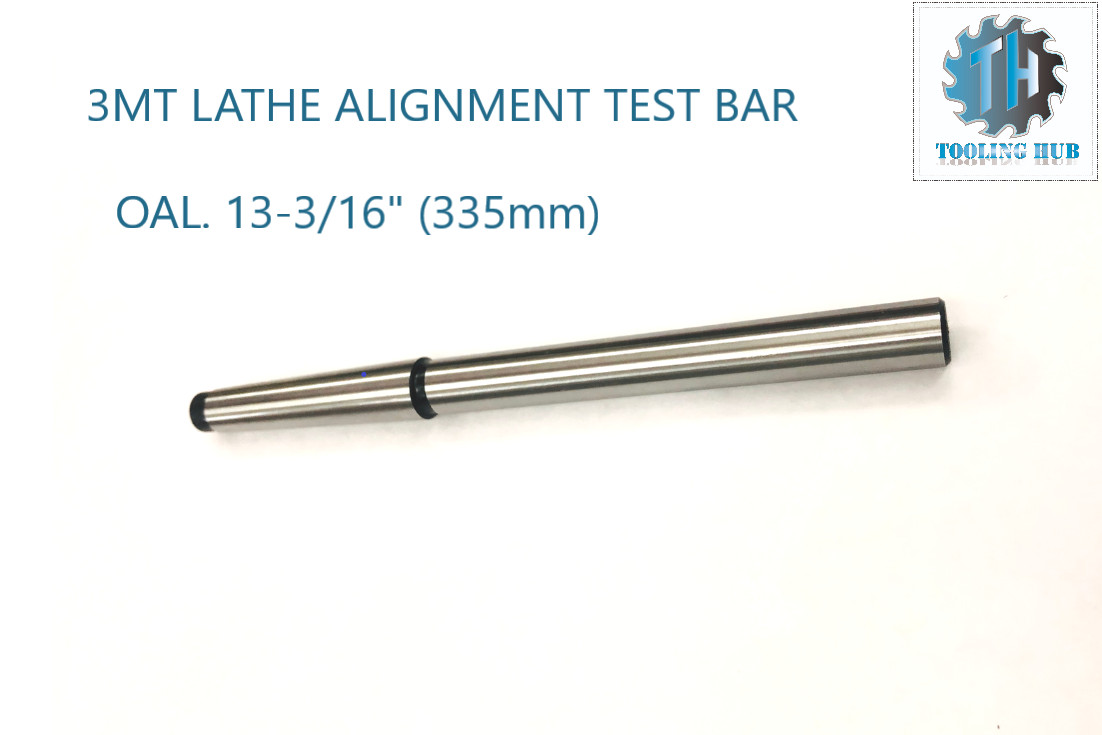 Lathe Mandrel Alignment Precision Test Bar Shank Sizes MT3 MT5 Combo EN31