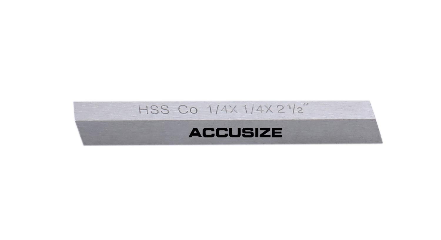 HSS 5 Cobalt Lathe Tool Bit 1/4 x 1/4 x 2-1/2 Inch Metal Cutting Set 10 PCS
