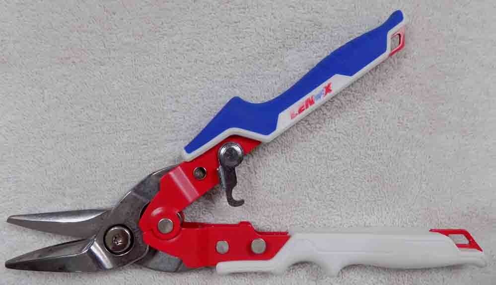 LENOX STRAIGHT OFFSET AVIATION SNIPS LXHT14341 Left Straight 18ga Cut FREE SHIP