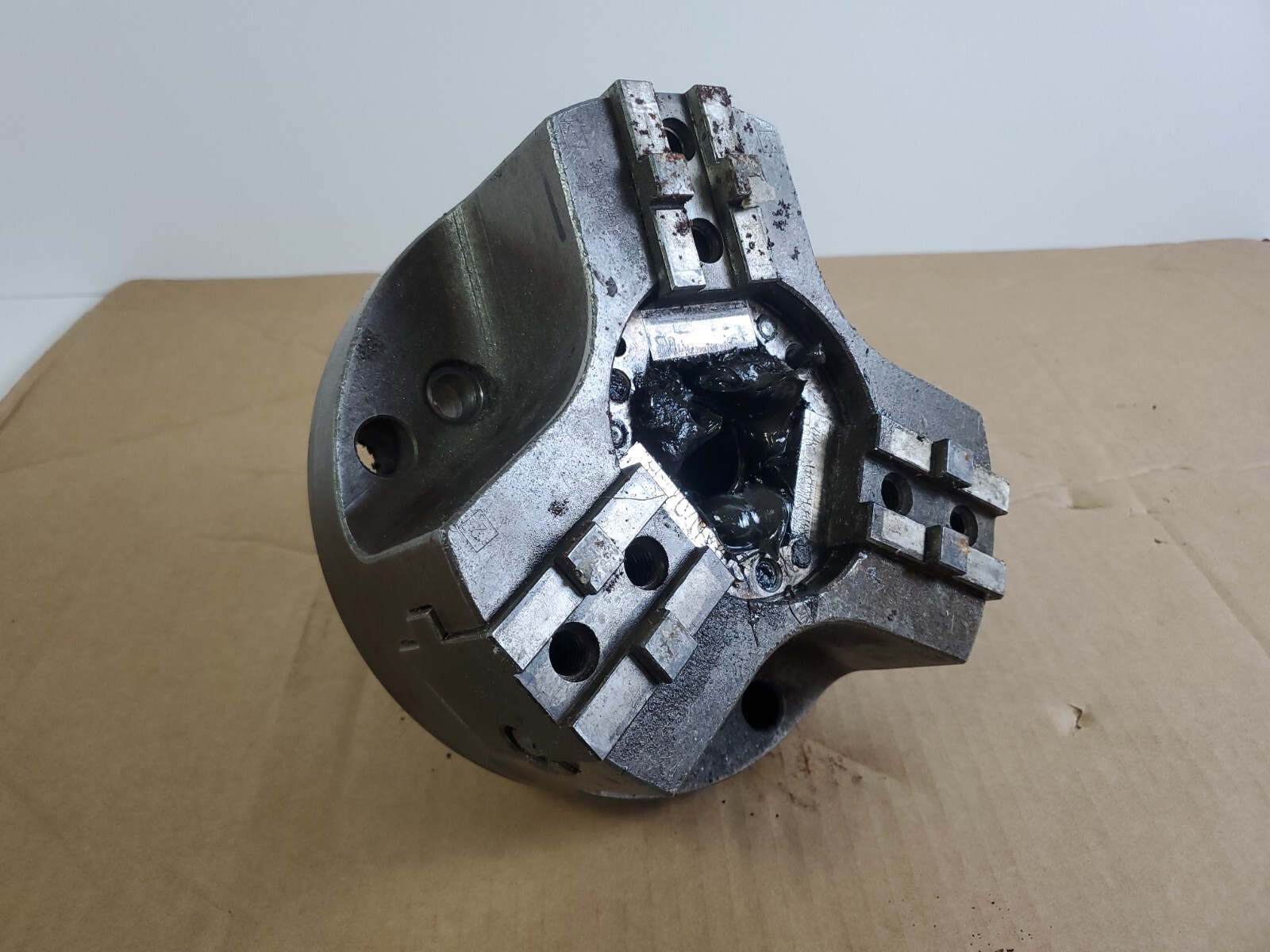 ROHM 3 Jaw Chuck KFD 200/3AF Rohm Power Chuck 200mm K8/26 535-109205-00 2421D