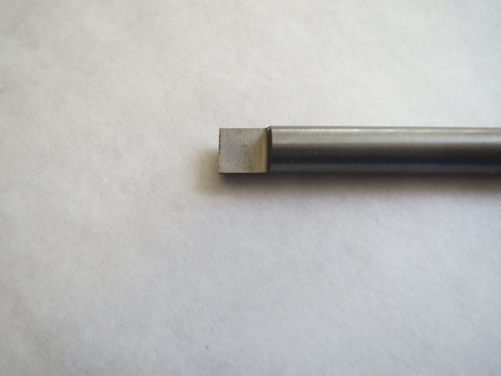 Single-End Split Carbide Blanks P40,H7 Ø 6X 80 mm OAL, S/L 6.25mm Germany made.