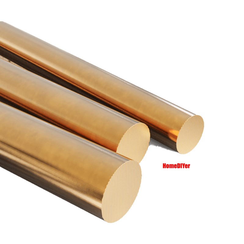 H59 Brass Round Bars Solid Rod Diameter 3mm-120mm Length 100mm 150mm 200mm-300mm