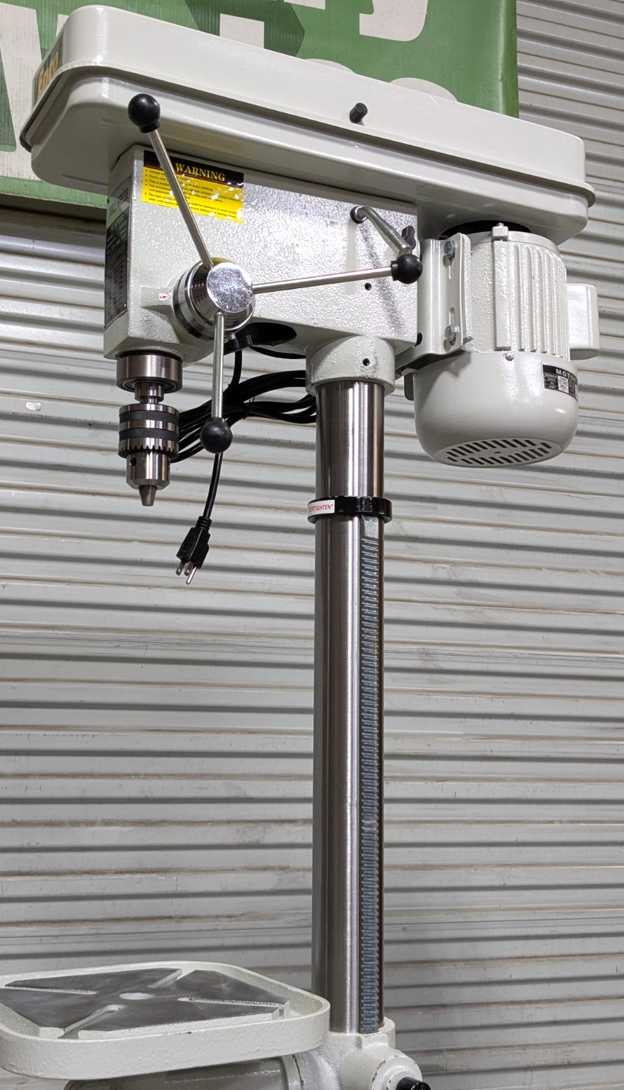 ENCO Drill Press 13.622" Swing 3/4HP Step Pulley Drive 115V Scratch &am