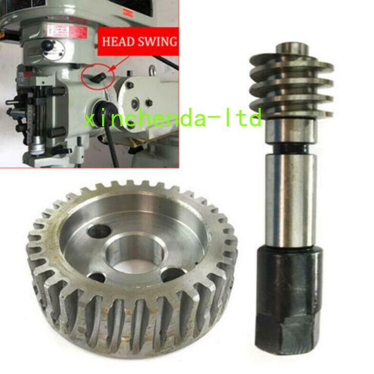 MILLING MACHINE CNC VERTICAL WORM GEAR HEAD ADJUSTING BOLT GEAR PART BRIDGEPORT