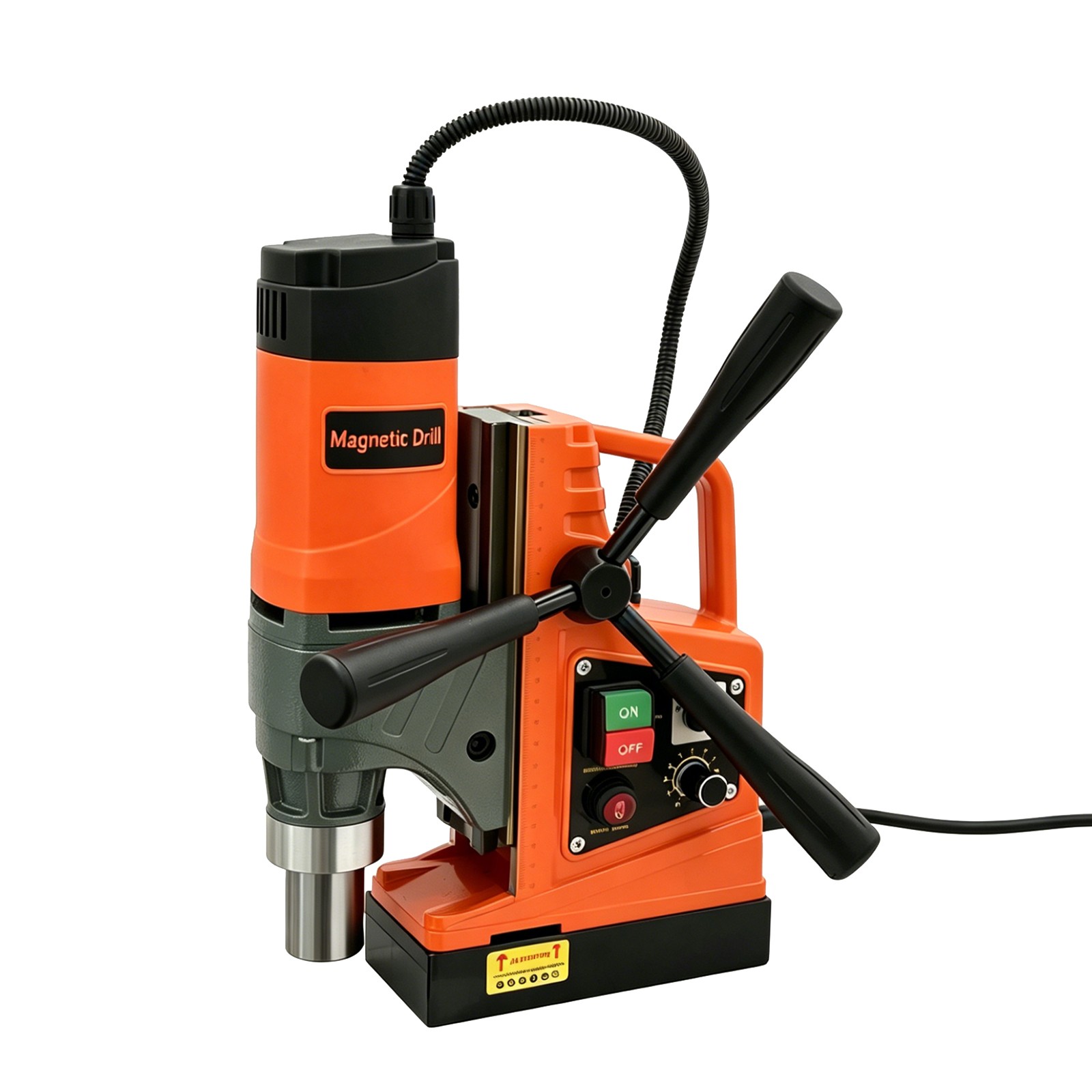 1450W Portable Magnetic Drill Press Mag Drill Machine with Annular Cutter Kit