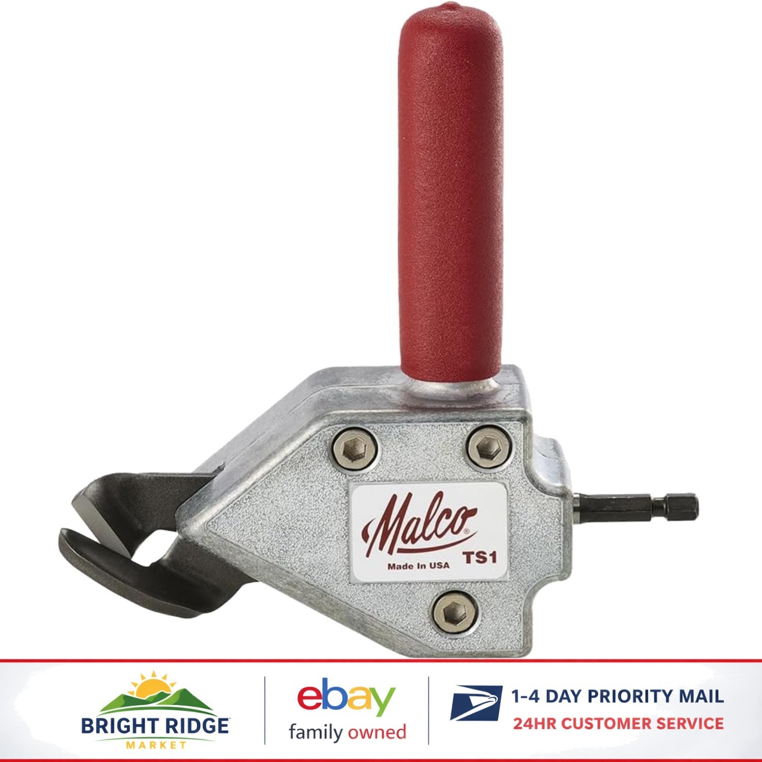 20 Gauge Sheet Metal Cutting Attachment for Corded or Cordless Drill