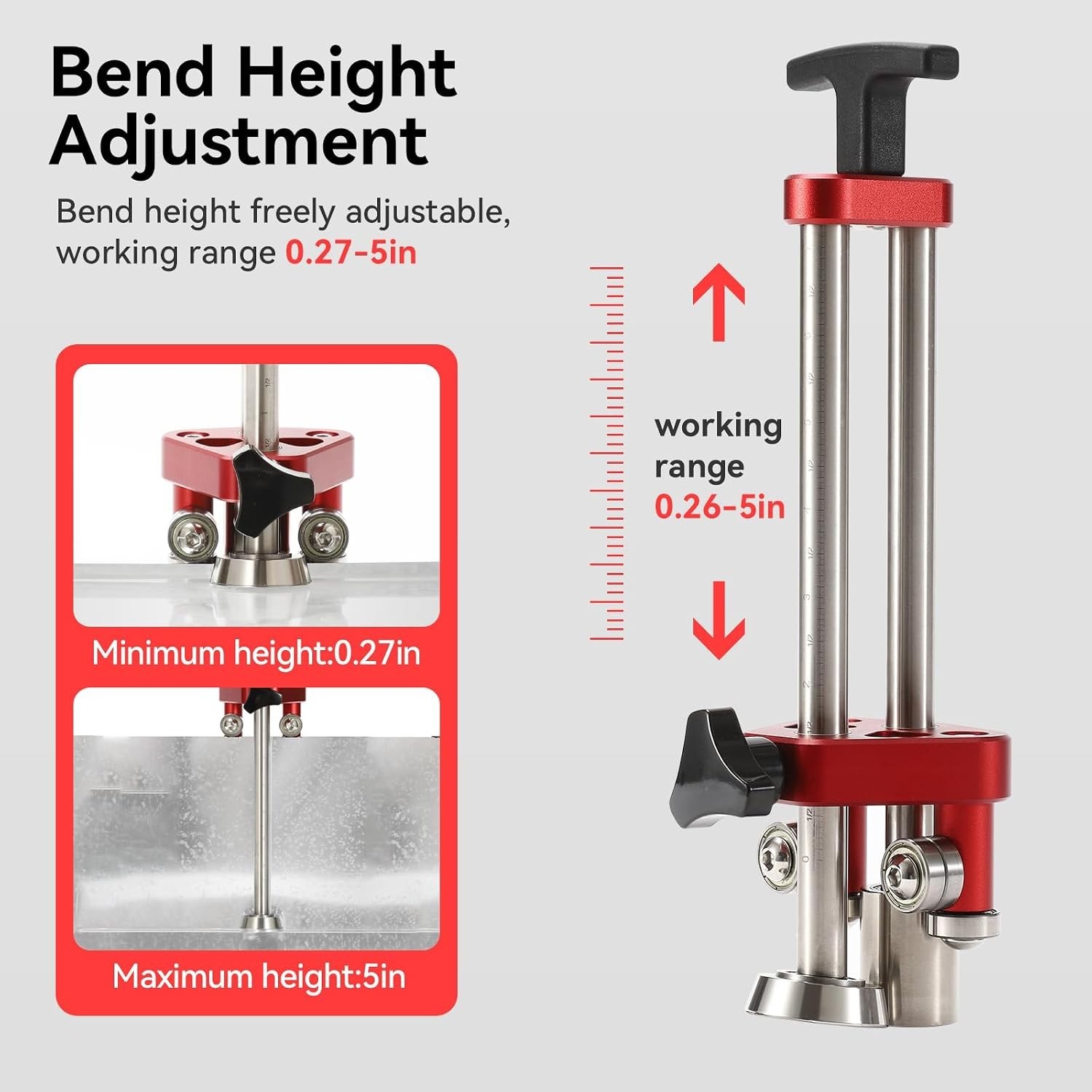 Versatile Sheet Metal Roller with 0-100° Precision Bending – Perfect for Roofing