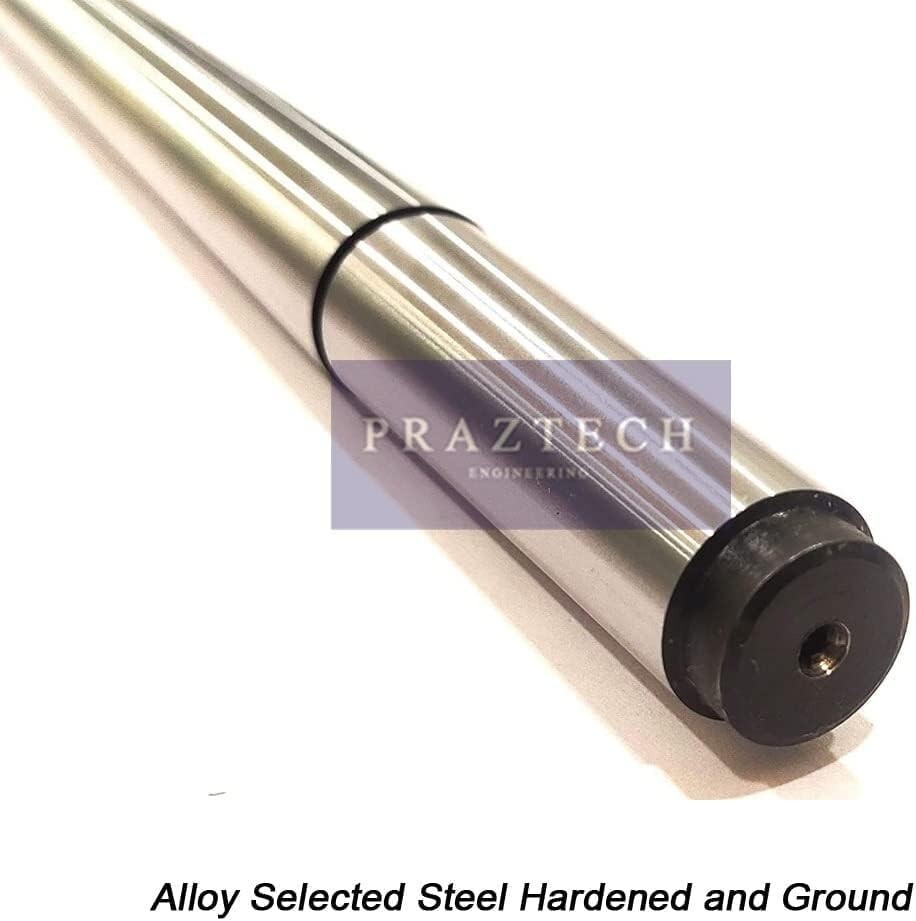 USA Lathe Alignment Test Mandrel Bar EN31 Double End MT2 MT3 Total Length 450mm
