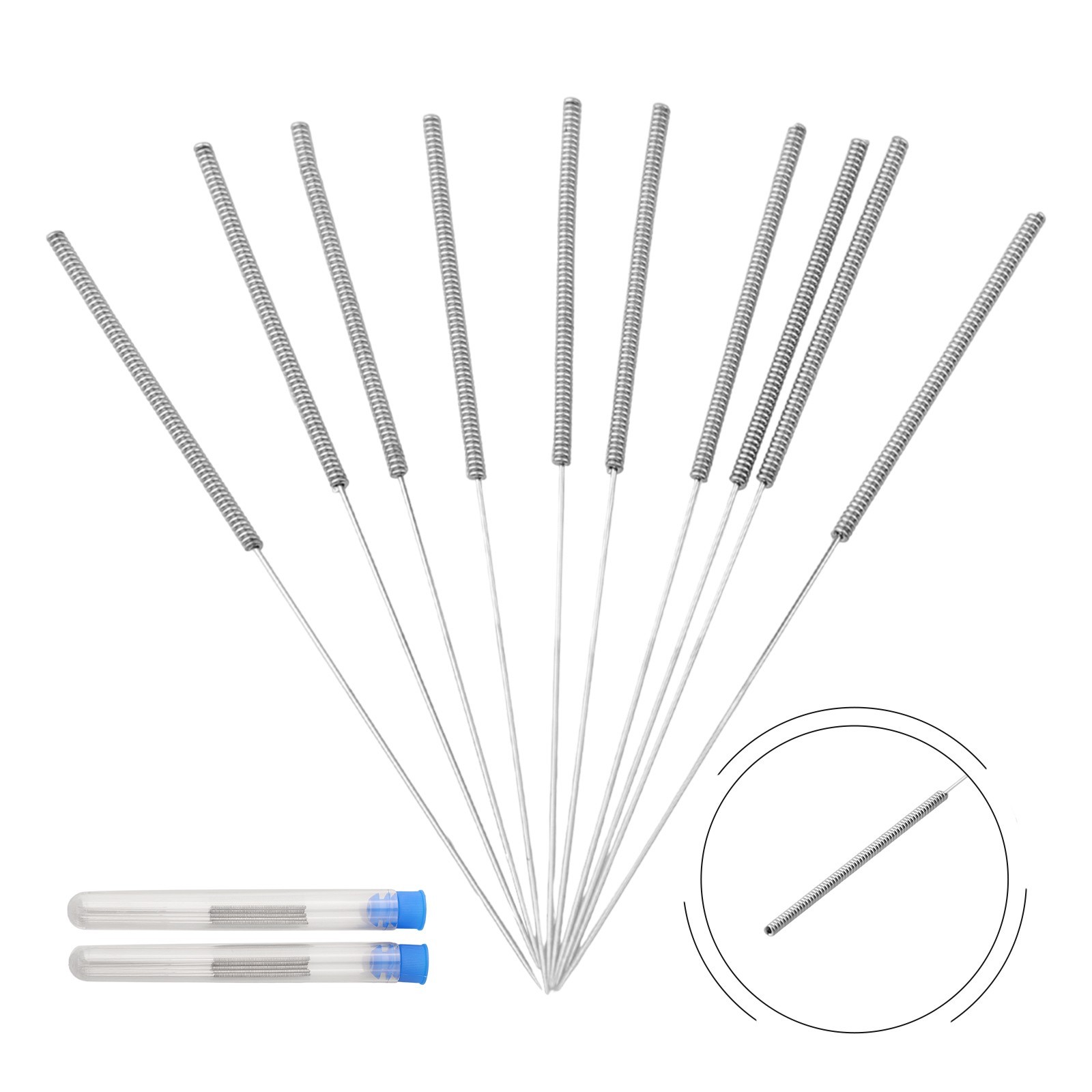 Nozzle Cleaning Needles Set 0 4mm Stainless Steel Pack of 10 for 3D Printer