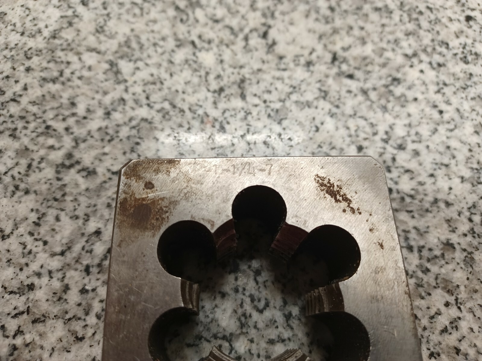 Unbranded 1-1/4″-7 Square Thread Die, Machinist Tools, a-x