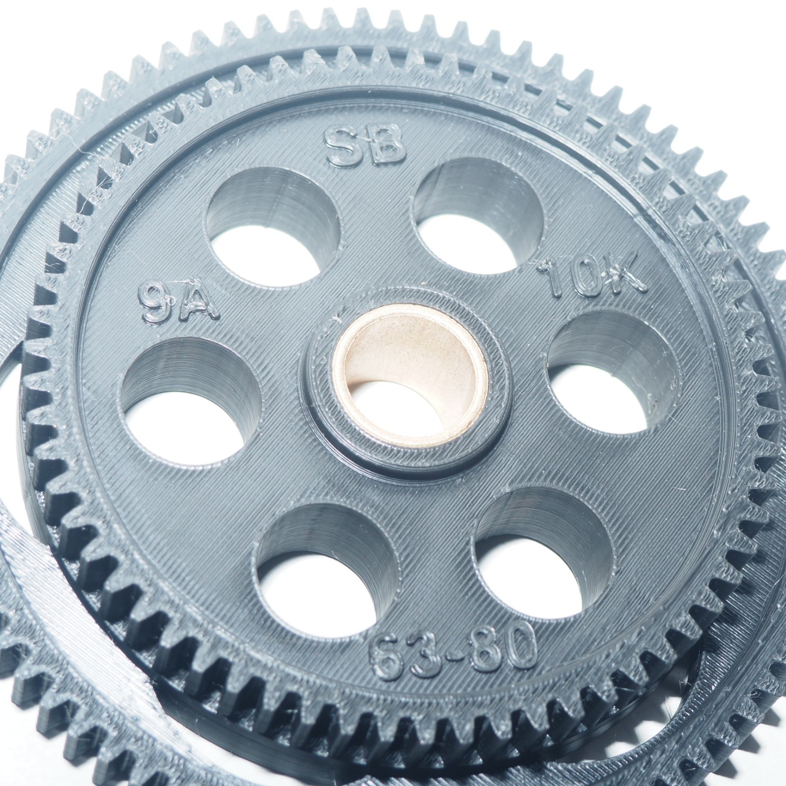 South Bend 9/10K Lathe 63/80 Metric Transposing Change Gear – 3D-Printed Nylon