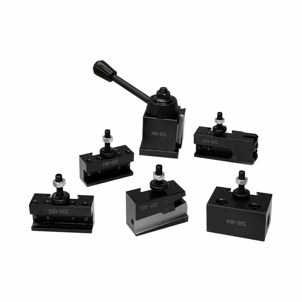 Up To 8″ OXA Wedge Type Quick Change Tool Post Set CNC #000