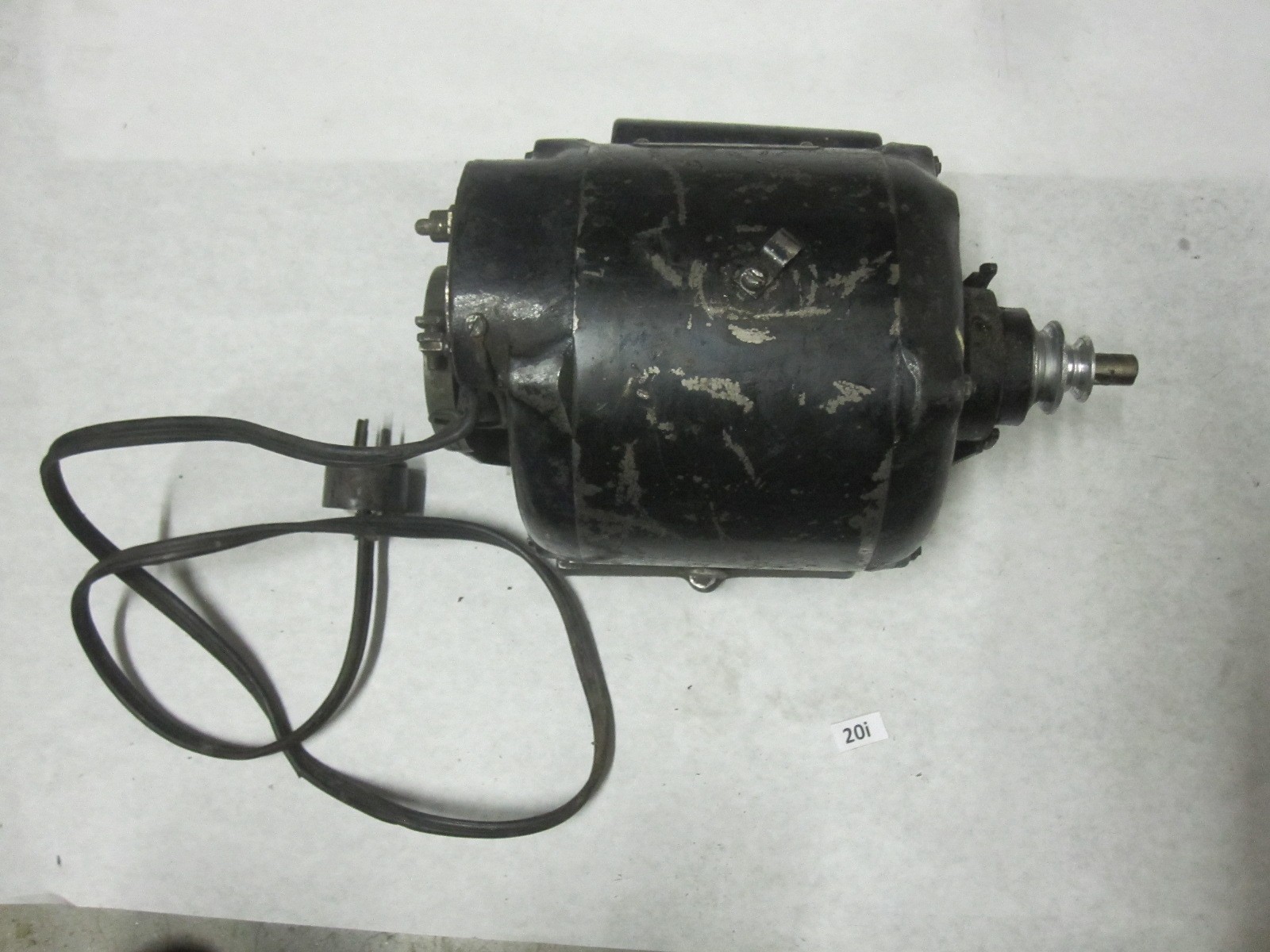 Delco Thermotron Type A Motor 1/5 HP 1740 RPM 110V A6294 Drill Press Lathe