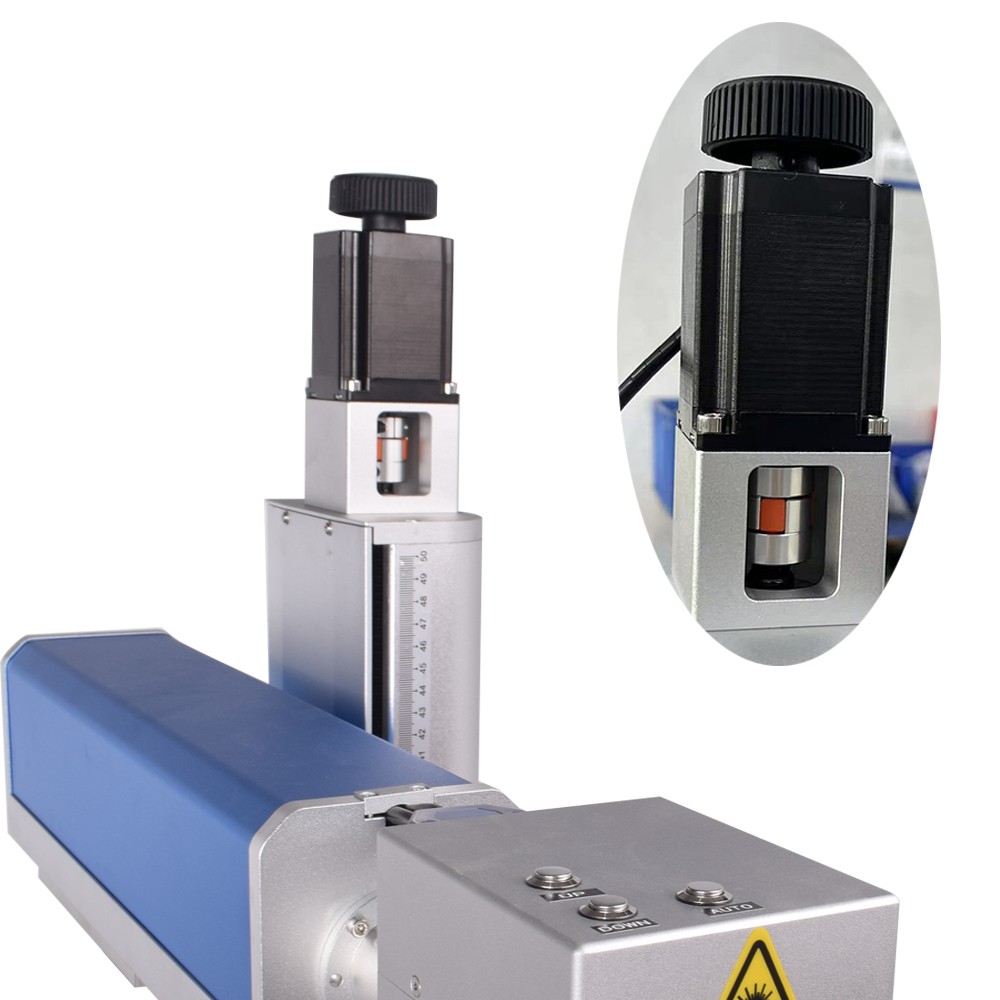Scotle 100W JPT Mopa M7 Auto Focus Fiber Laser Marking Machine Metal Engraving