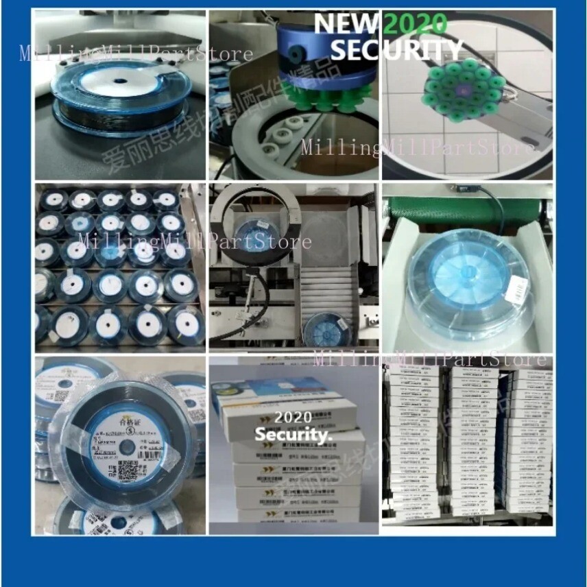 1pc EDM Molybdenum Wire 0.18mm 2000m for CNC Wire Cutting Machine S2/S3/T5/T8/M