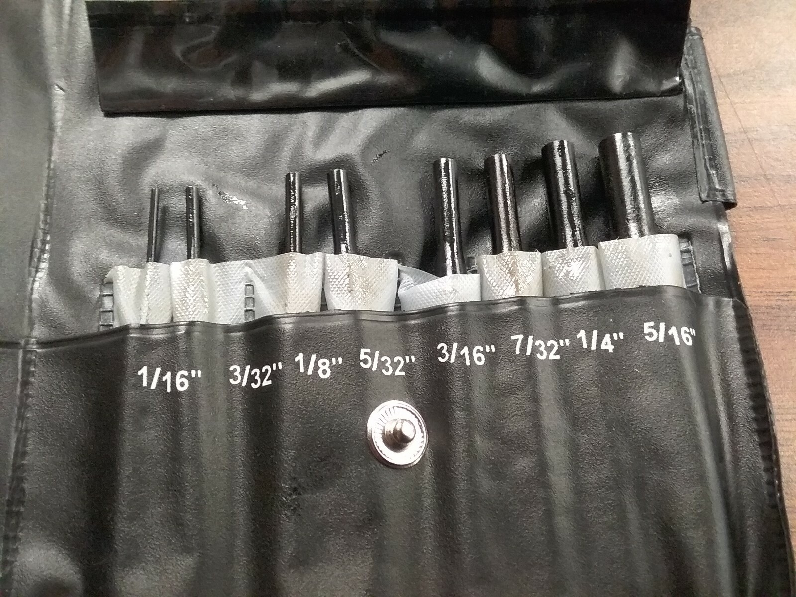13pcs Combination Pin Punch Set 5pcs 8″-long & 8pcs 4″-short #H501S