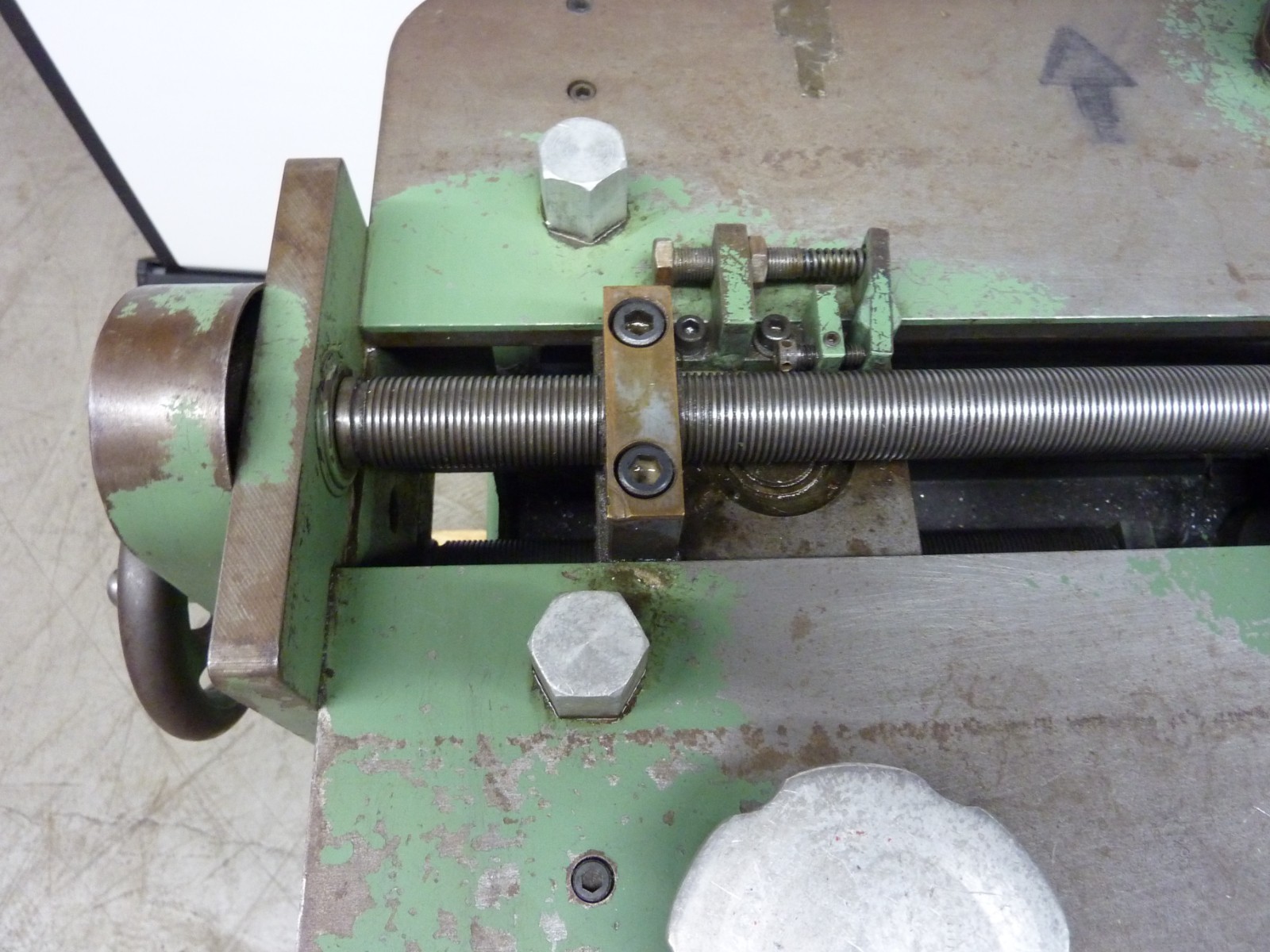 GAUER SAFETY EDGER DEBURRING MACHINE MOD 5H10NC 10″ MAX WIDTH (31248)