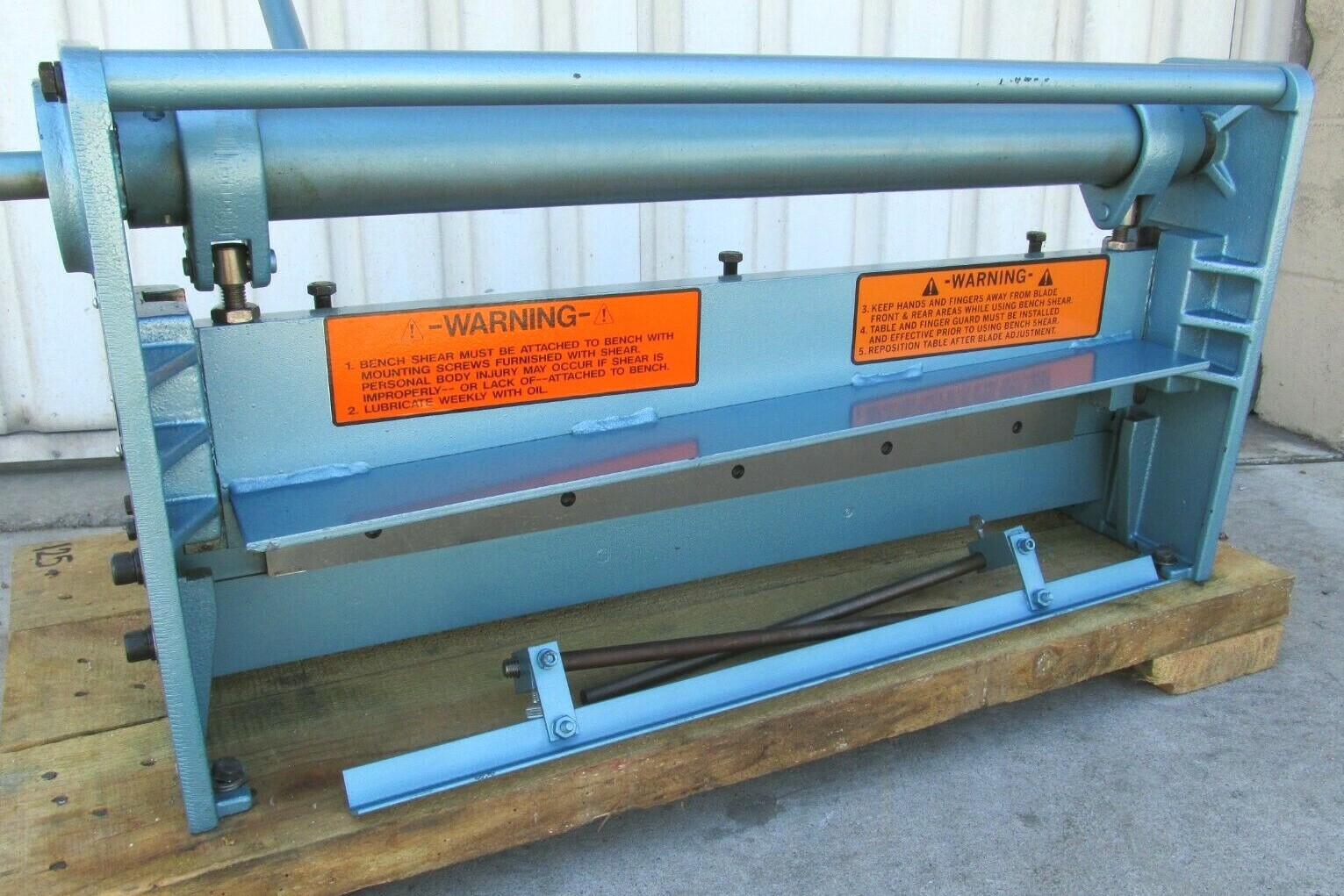 NEW! ROPER WHITNEY 25″ x 18ga BENCHTOP SHEET METAL SHEAR – #125