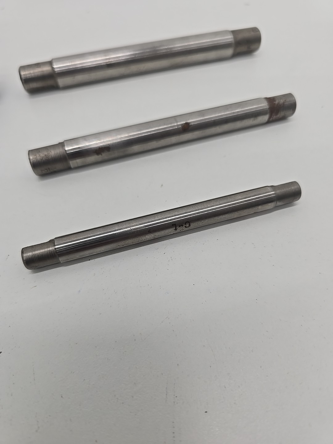 (3) Chicago Latrobe Lathe Mandrels 5/8″, 1/2″, 3/8″ Type 54